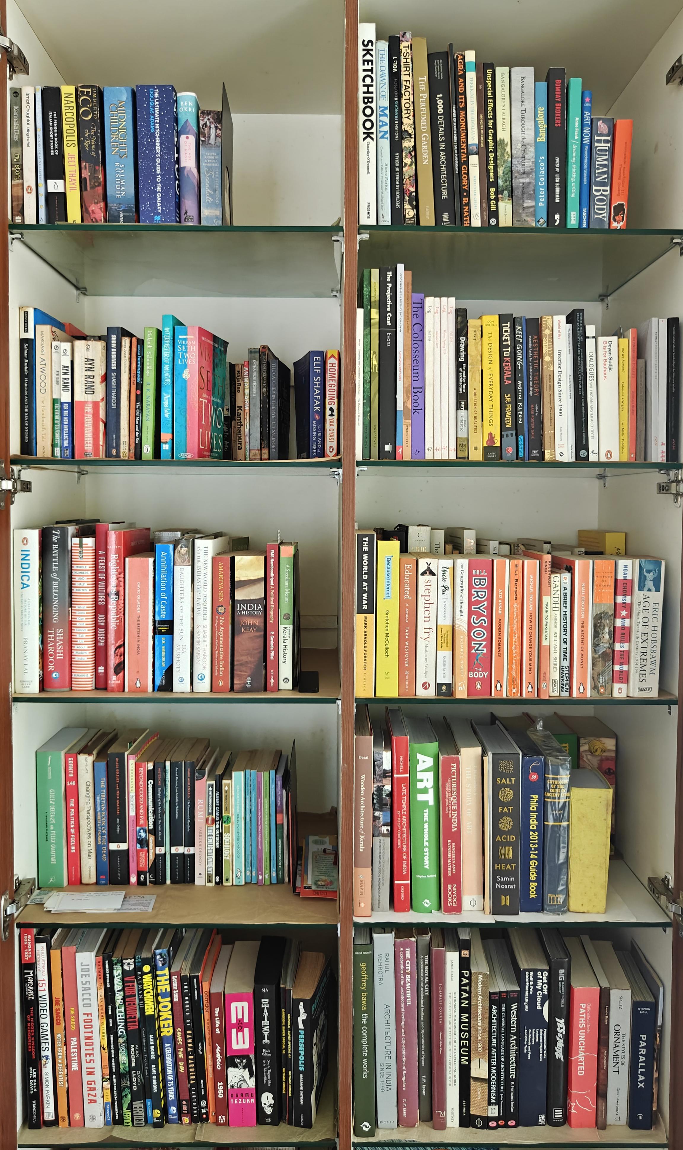 Bookshelf collection